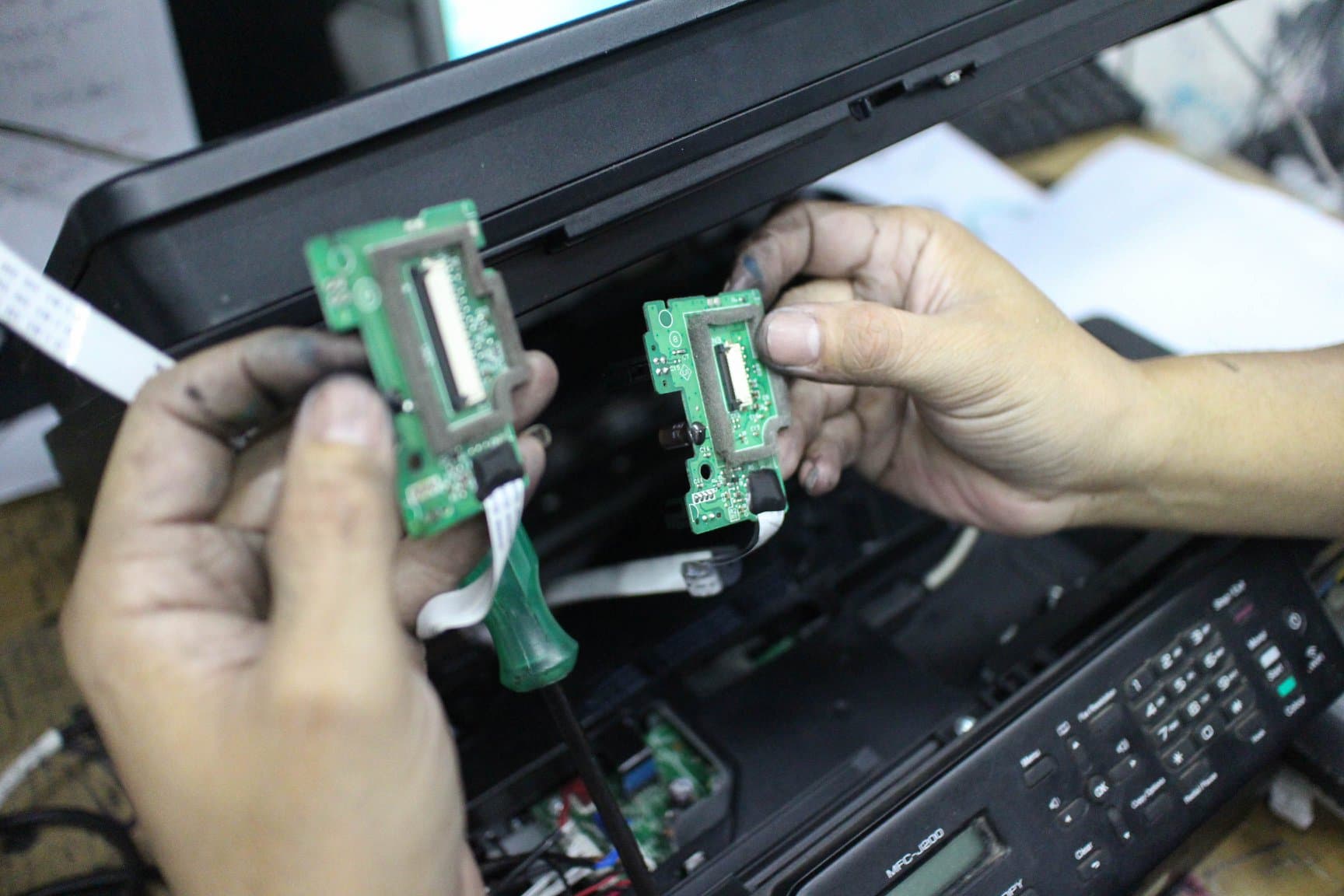 Printer repair and checkup services